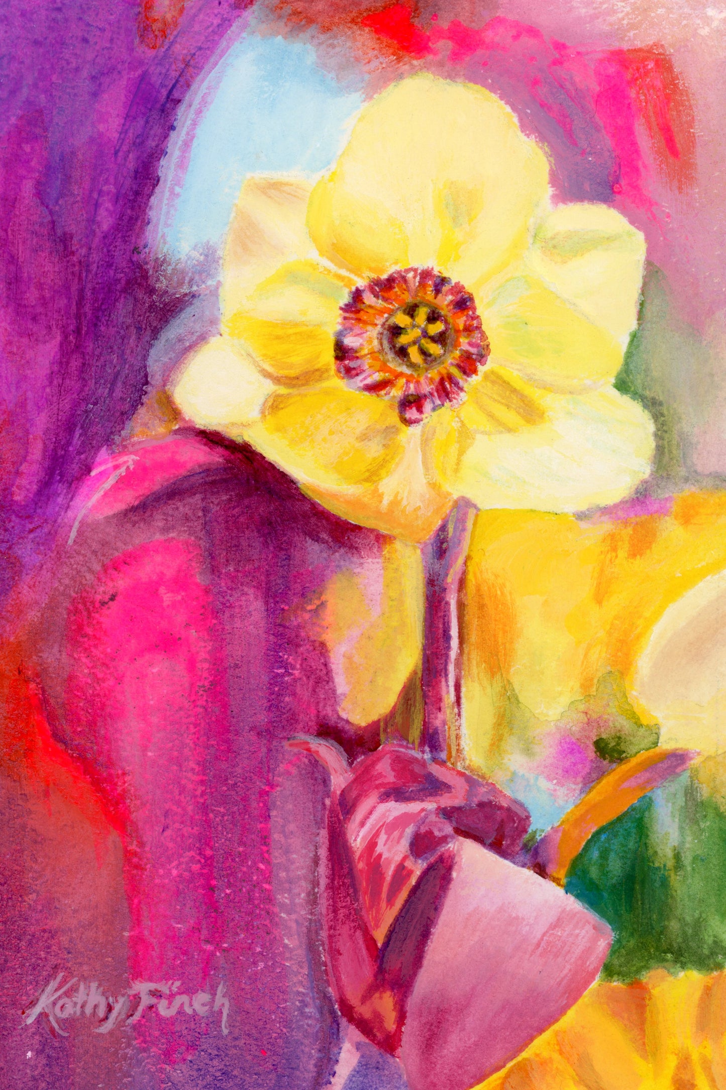 Daffodil Daze 4 x 6 Original