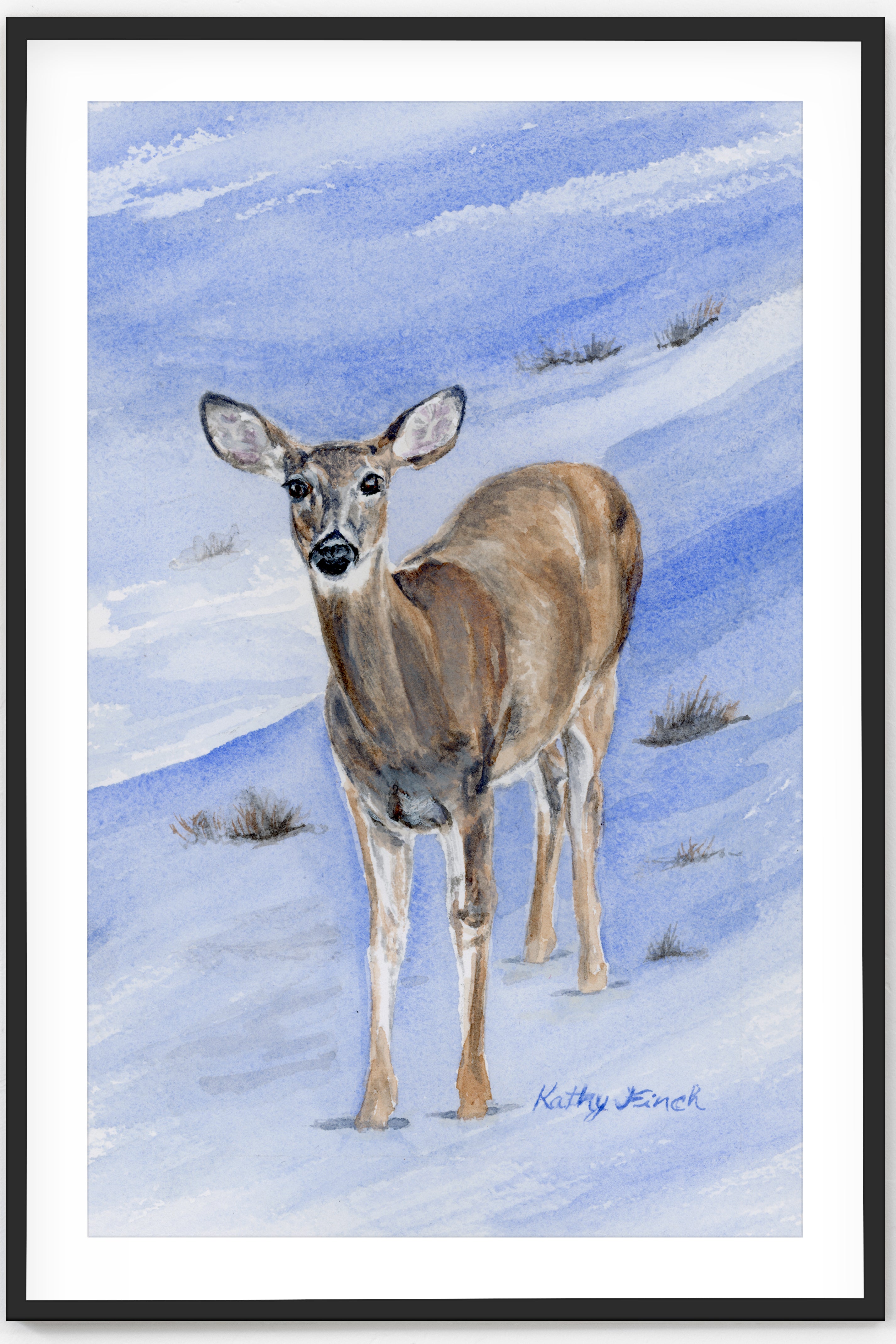 Doe Shadow 4x6 Original
