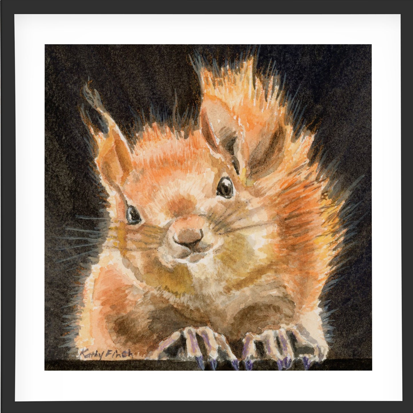 Shinny Happy Squirrel - Art Prints