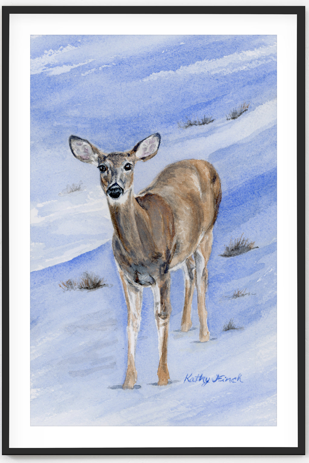 Doe Shadow 4x6 Original
