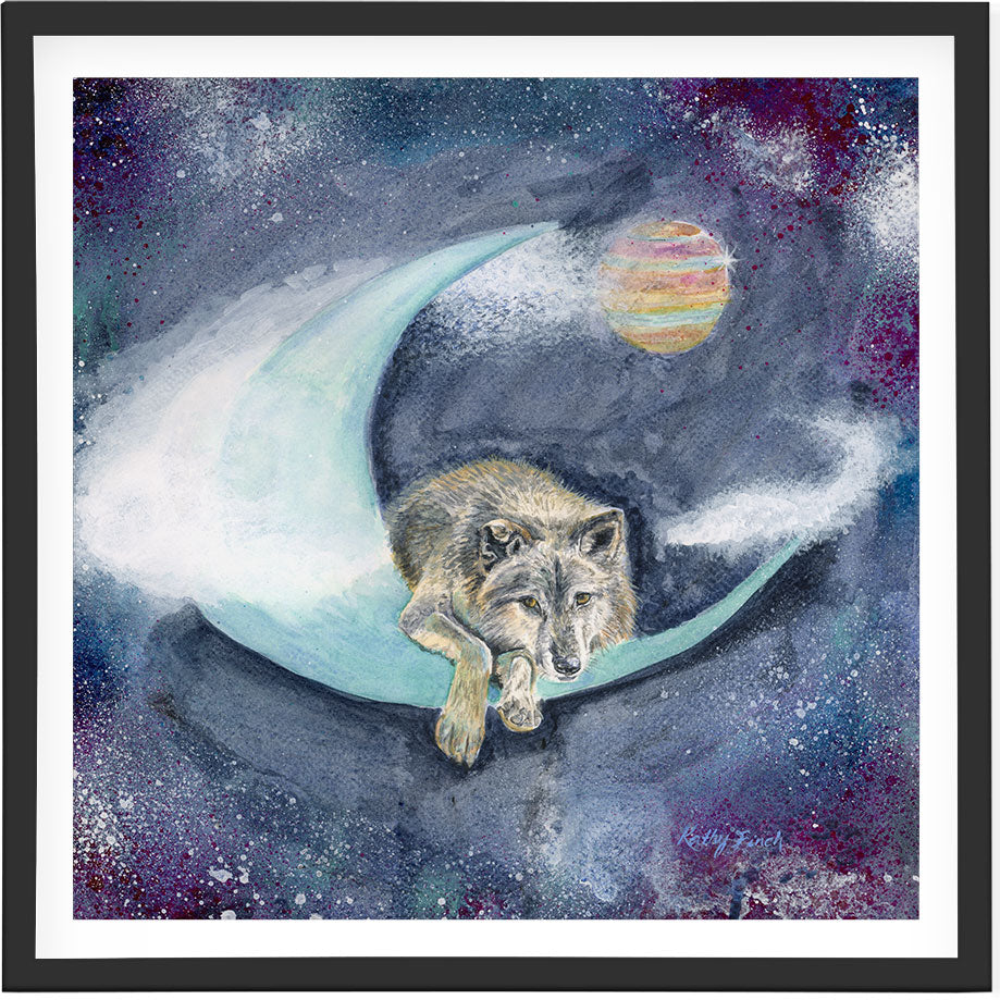 Lunar Wolf 12x12 Original