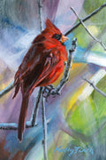 Springtime Cardinal - Art Prints